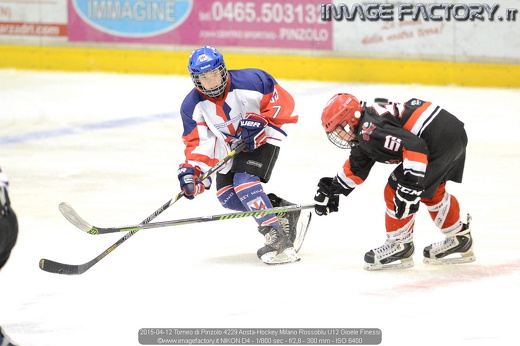 2015-04-12 Torneo di Pinzolo 4229 Aosta-Hockey Milano Rossoblu U12 Gioele Finessi
